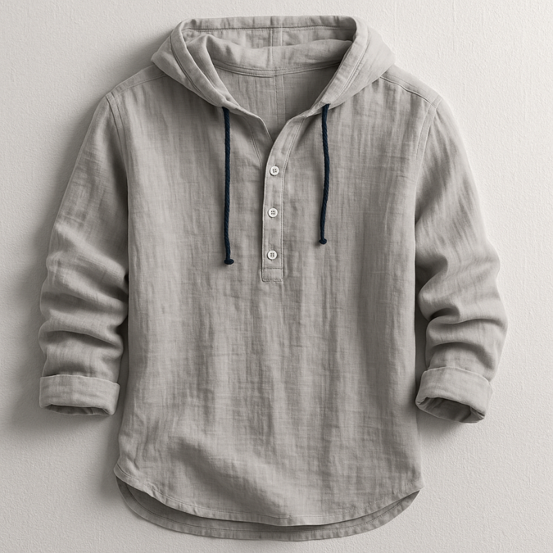 Oliver - Stylish Casual Hooded Shirt