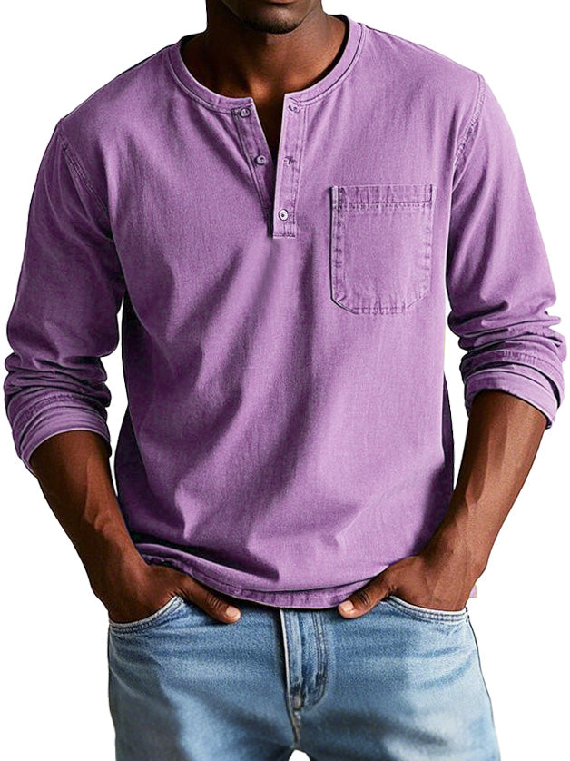 Oliver - Classic Vintage Long-Sleeve Shirt