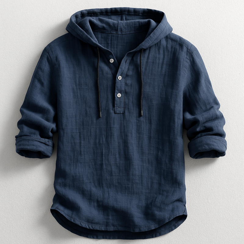Oliver - Stylish Casual Hooded Shirt