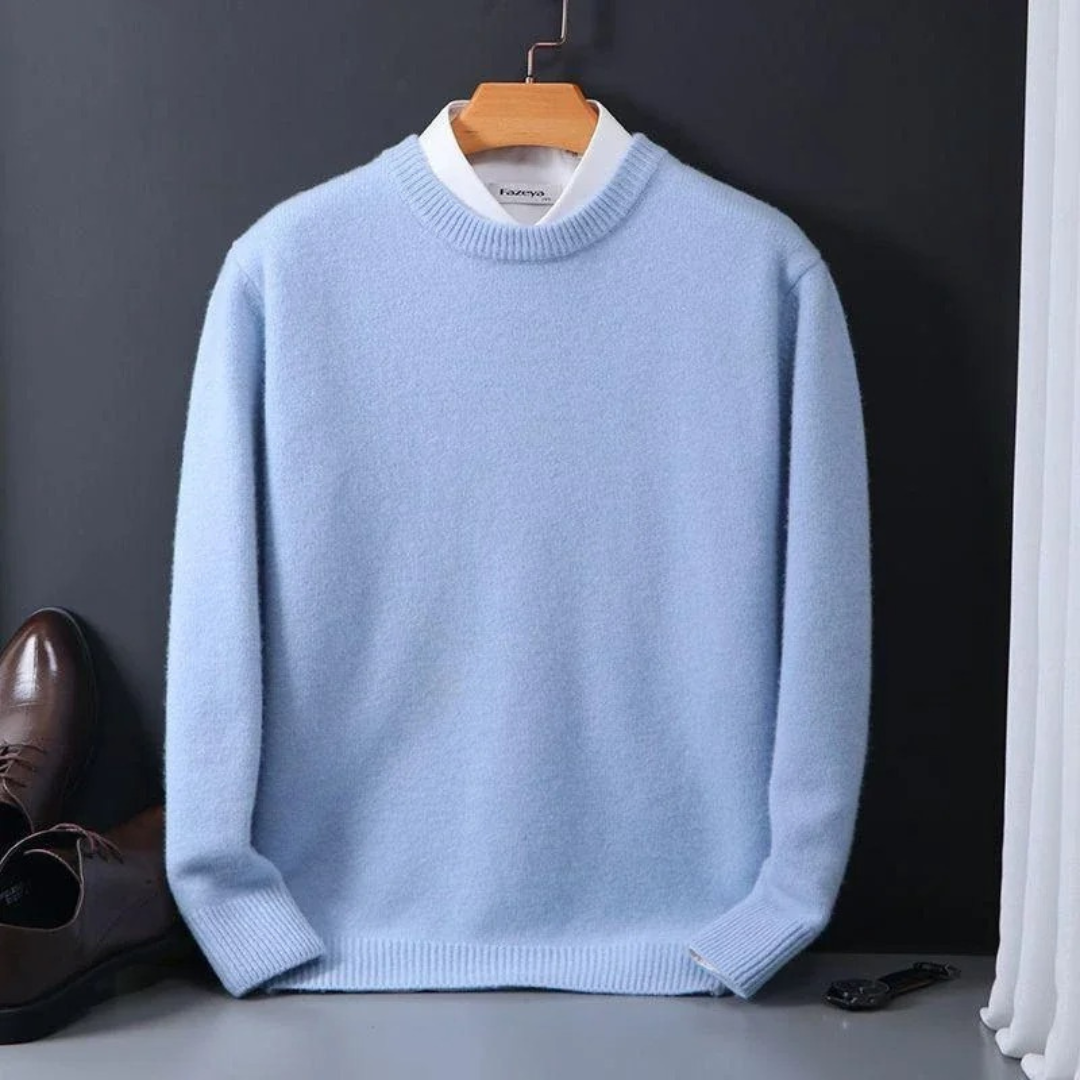 Ethan - Cashmere Round Neck Sweater