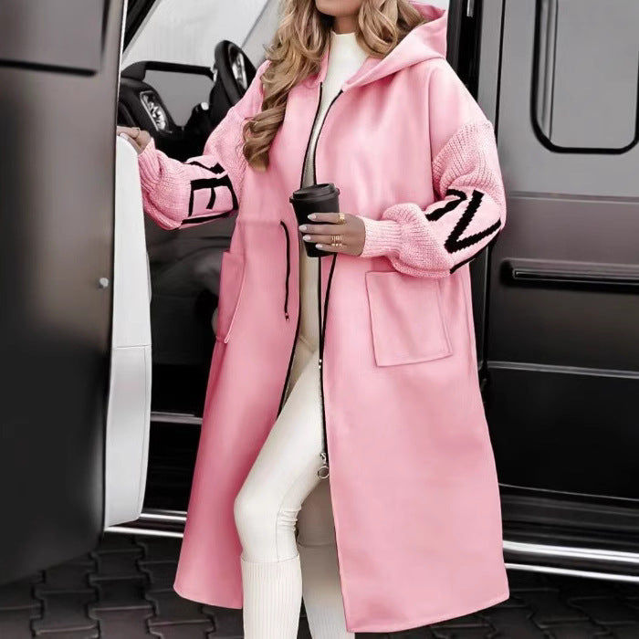 Alice - Elegant Hooded Coatigan