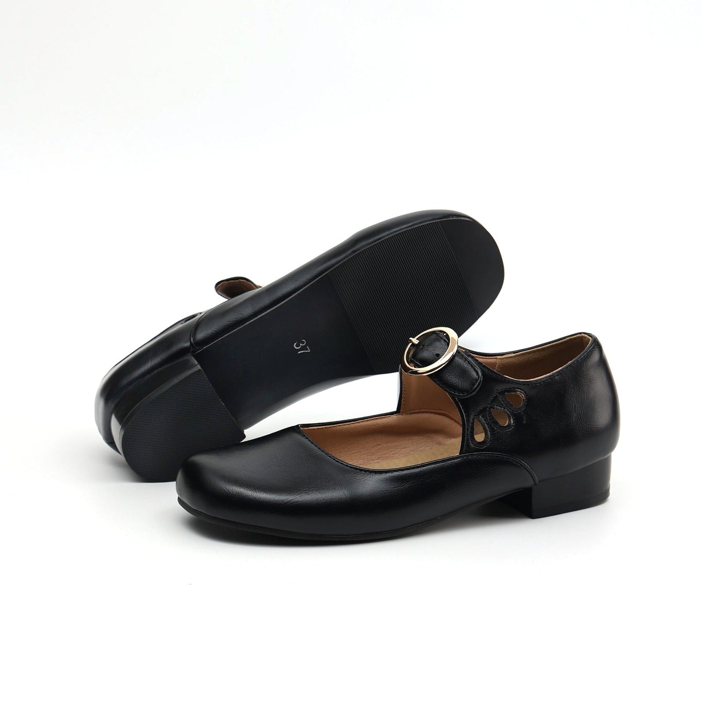 Evita - Orthopaedic Leather Flats