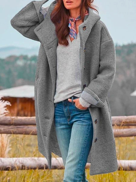 Alice - Cozy Mid-Length Everyday Coat