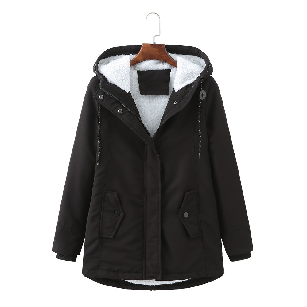 Alice - Cozy Essential Hooded Jacket