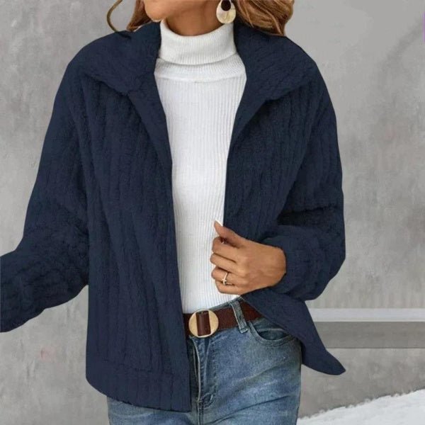 Mia - Chic plush cardigan