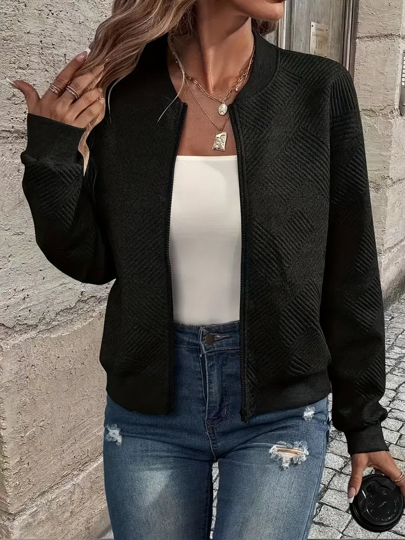 Alice - Stylish Spring Jacket with Zipper