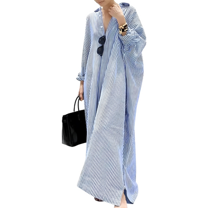 Olivia - Long Sleeve Shirt Dress