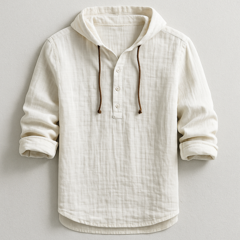 Oliver - Stylish Casual Hooded Shirt