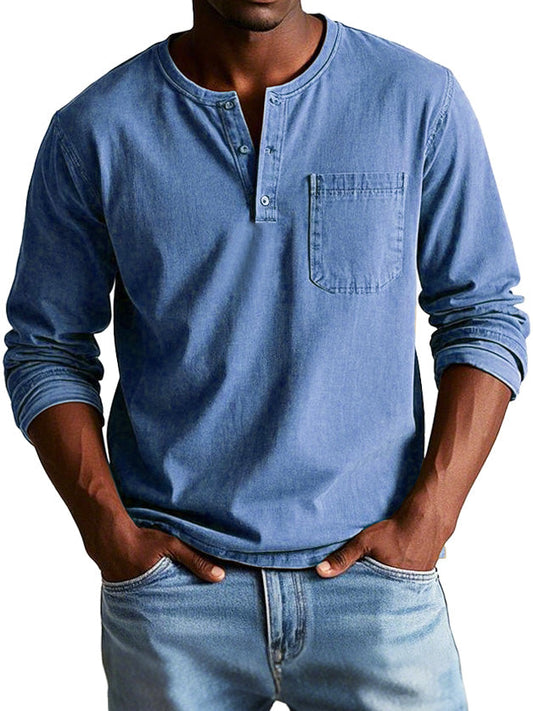 Oliver - Classic Vintage Long-Sleeve Shirt