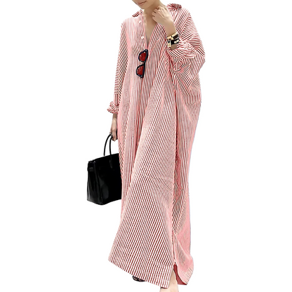 Olivia - Long Sleeve Shirt Dress