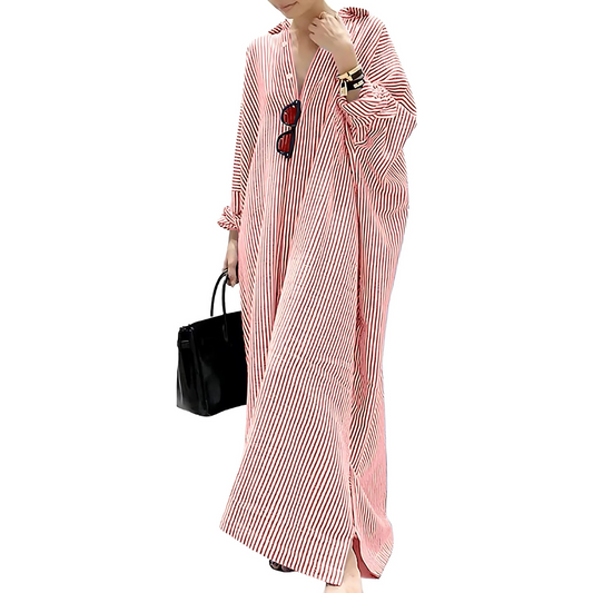 Olivia - Long Sleeve Shirt Dress
