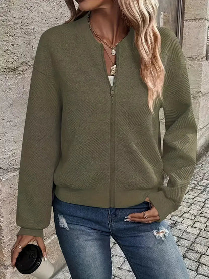 Alice - Stylish Spring Jacket with Zipper