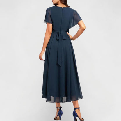 Olivia - Flowing V-Neck Maxi Dress