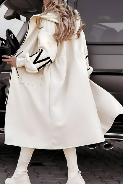 Alice - Elegant Hooded Coatigan