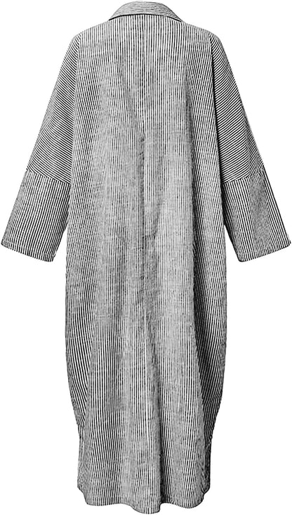 Olivia - Long Sleeve Shirt Dress