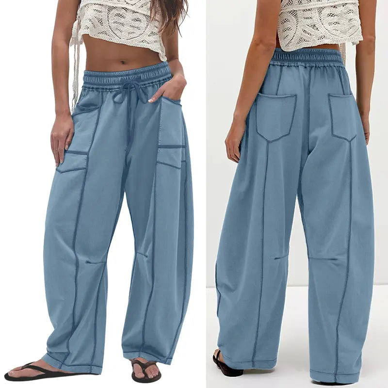 Chloë - Relaxed Fit Wide Leg Pants