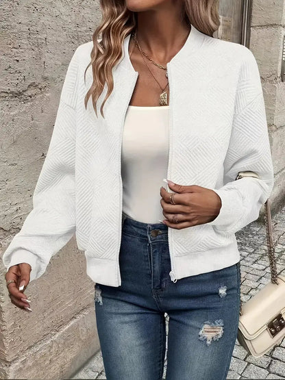 Alice - Stylish Spring Jacket with Zipper