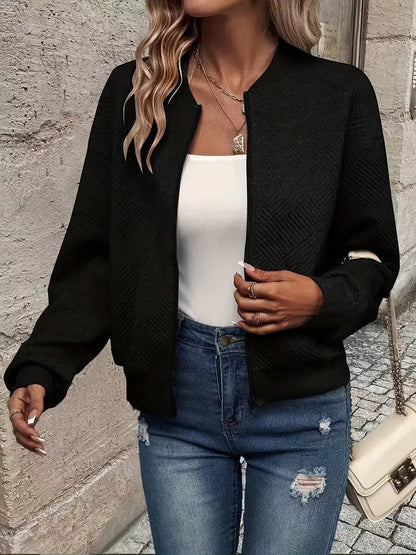 Alice - Stylish Spring Jacket with Zipper