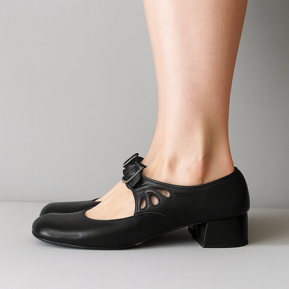 Evita - Orthopaedic Leather Flats