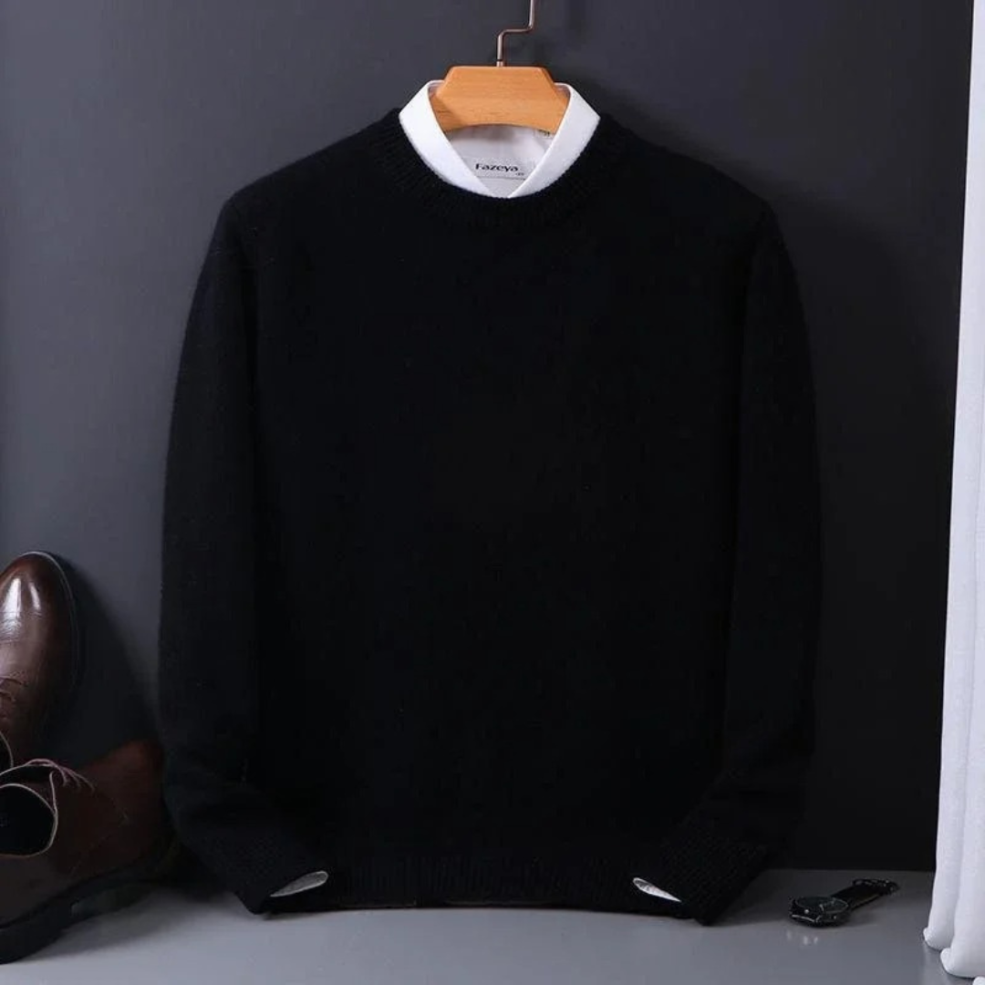 Ethan - Cashmere Round Neck Sweater