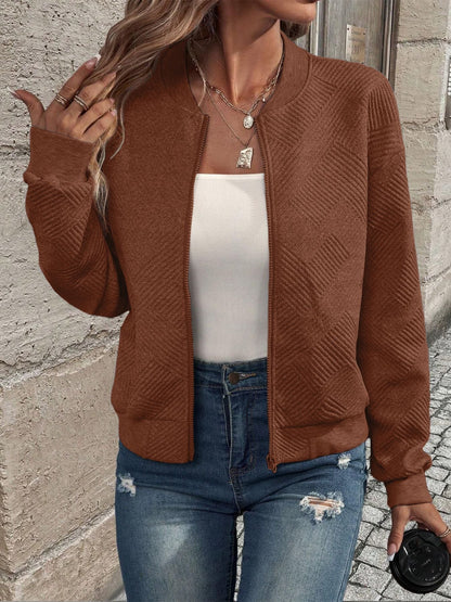 Alice - Stylish Spring Jacket with Zipper