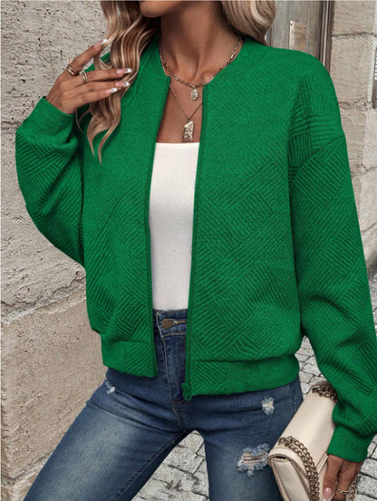 Alice - Stylish Spring Jacket with Zipper