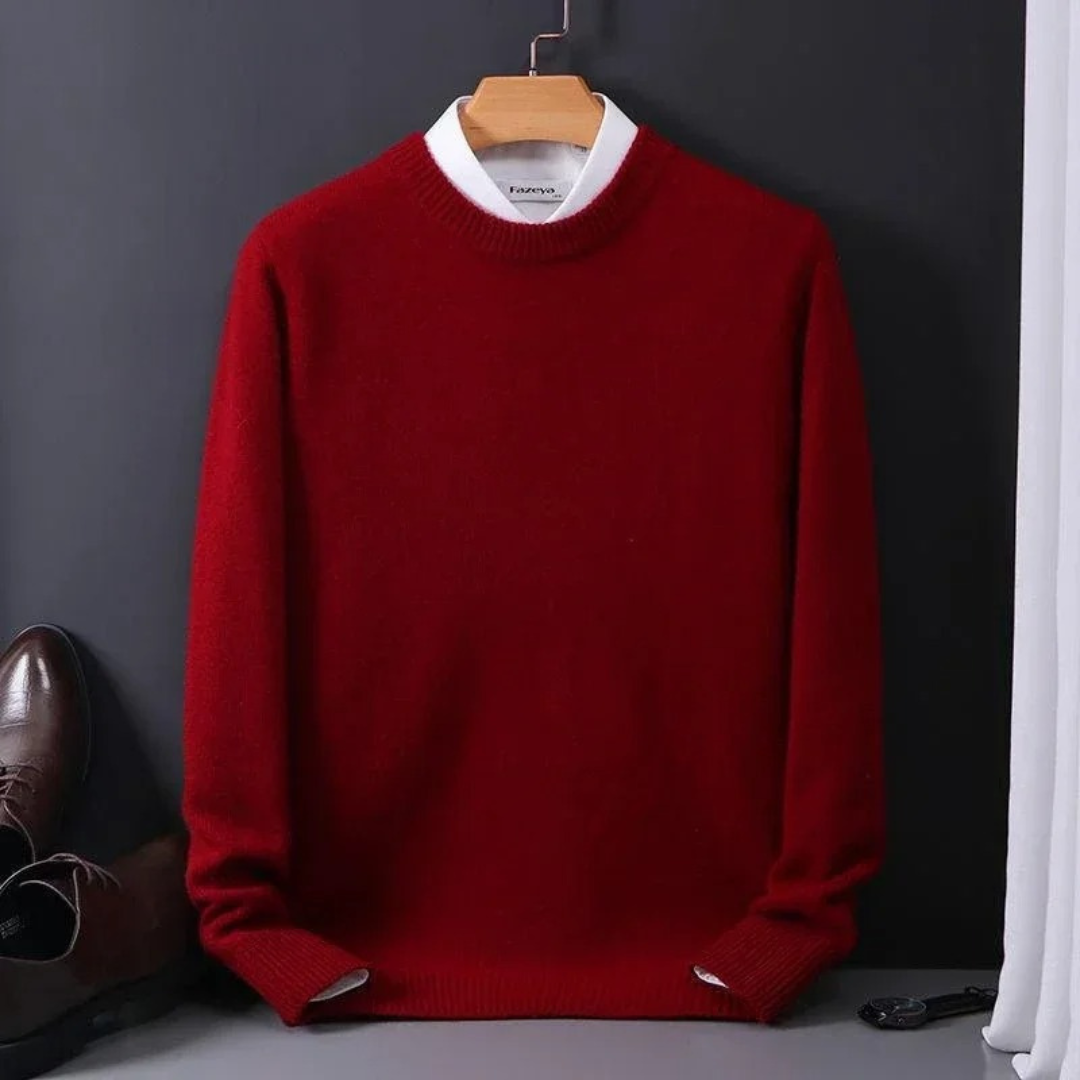 Ethan - Cashmere Round Neck Sweater