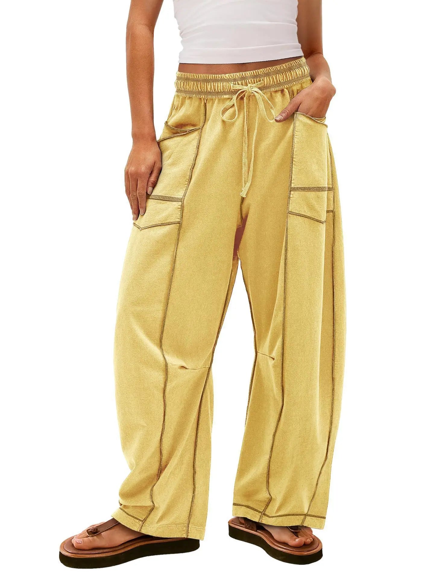 Chloë - Relaxed Fit Wide Leg Pants