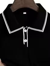 Liam - Mediterranean Ribbed Polo