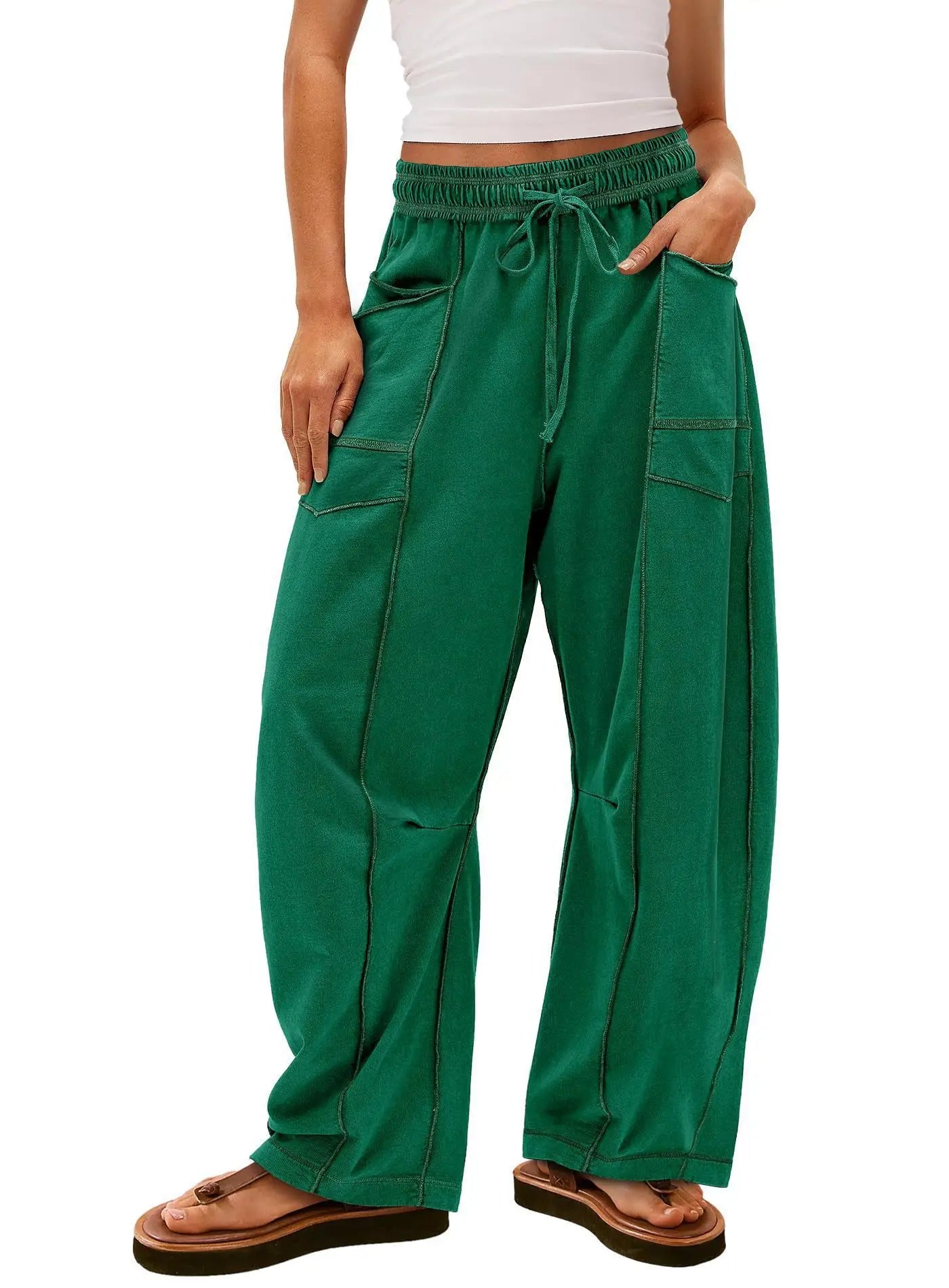 Chloë - Relaxed Fit Wide Leg Pants