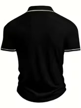 Liam - Mediterranean Ribbed Polo