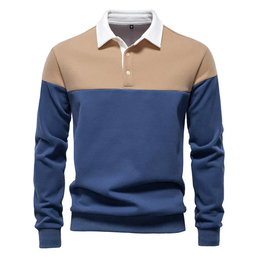 Liam - Modern Long Sleeve Polo