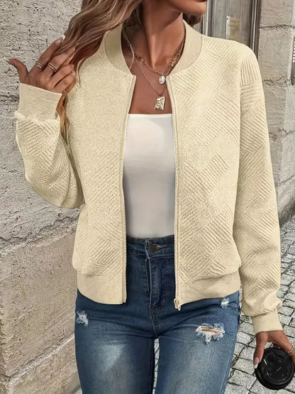 Alice - Stylish Spring Jacket with Zipper