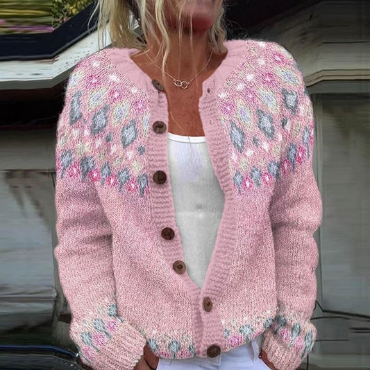 Mia - Soft Knit Button Cardigan