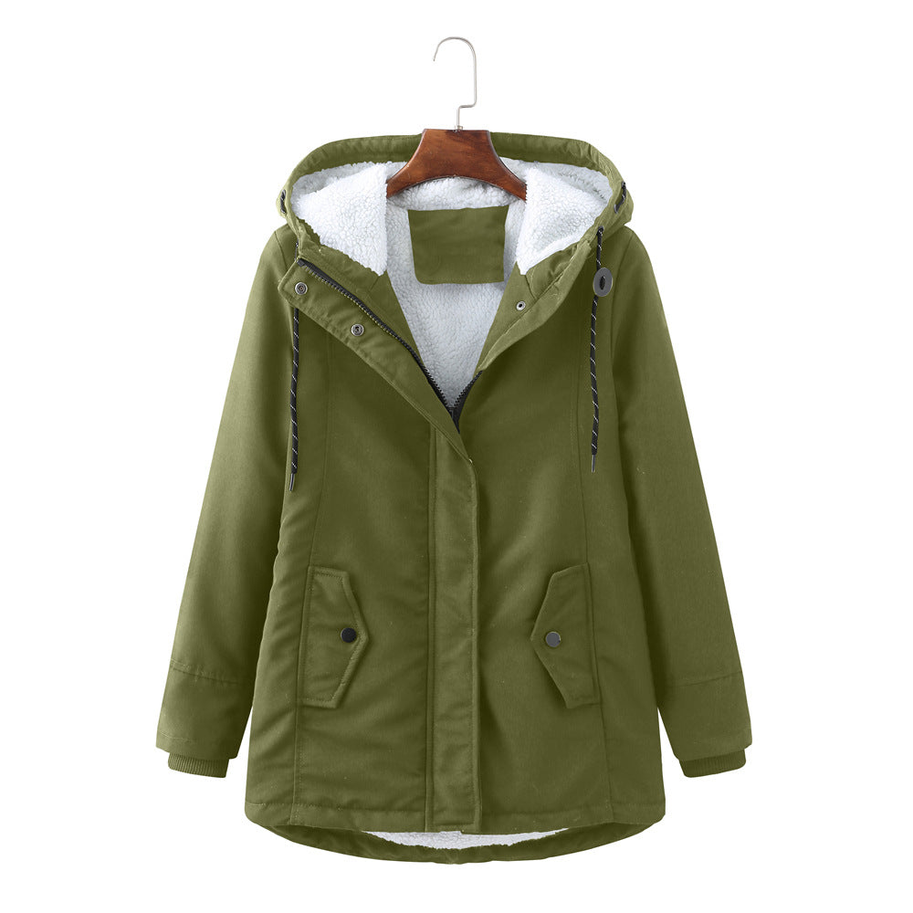 Alice - Cozy Essential Hooded Jacket