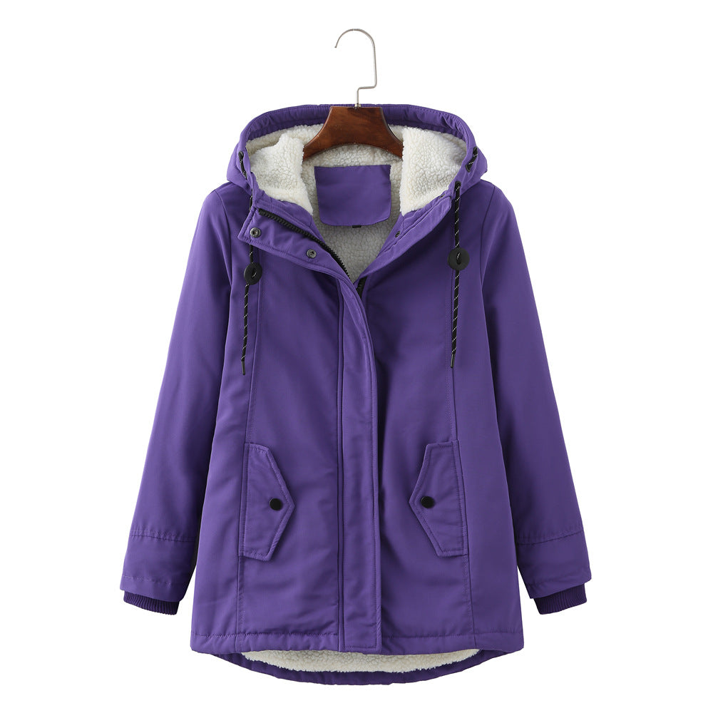 Alice - Cozy Essential Hooded Jacket