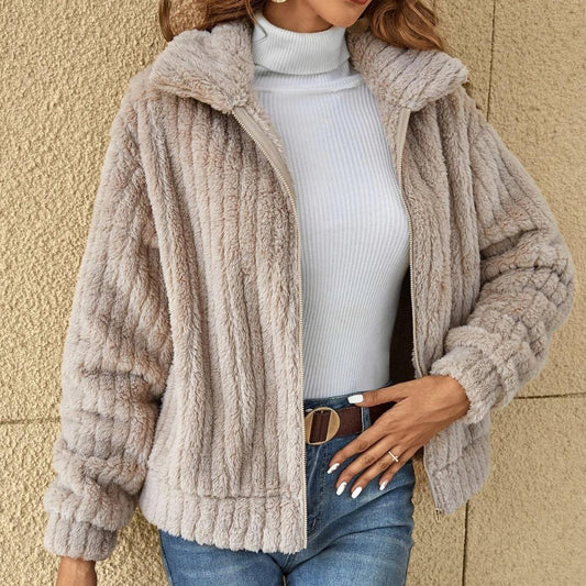 Mia - Chic plush cardigan