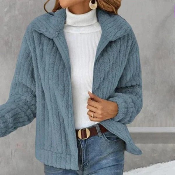 Mia - Chic plush cardigan